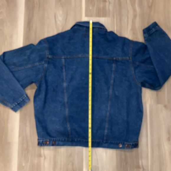 Vintage 90s GreatLand Trucker Jean Jacket. Size XL - Picture 5 of 11